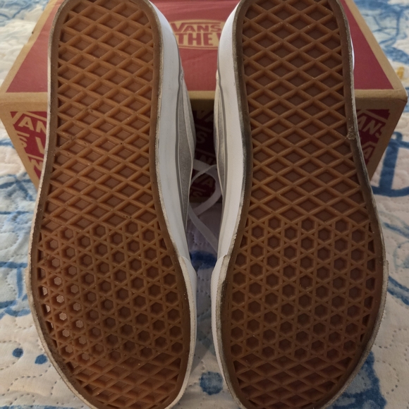 Vans Gray Sneakers Size 8.5 - Picture 5 of 5